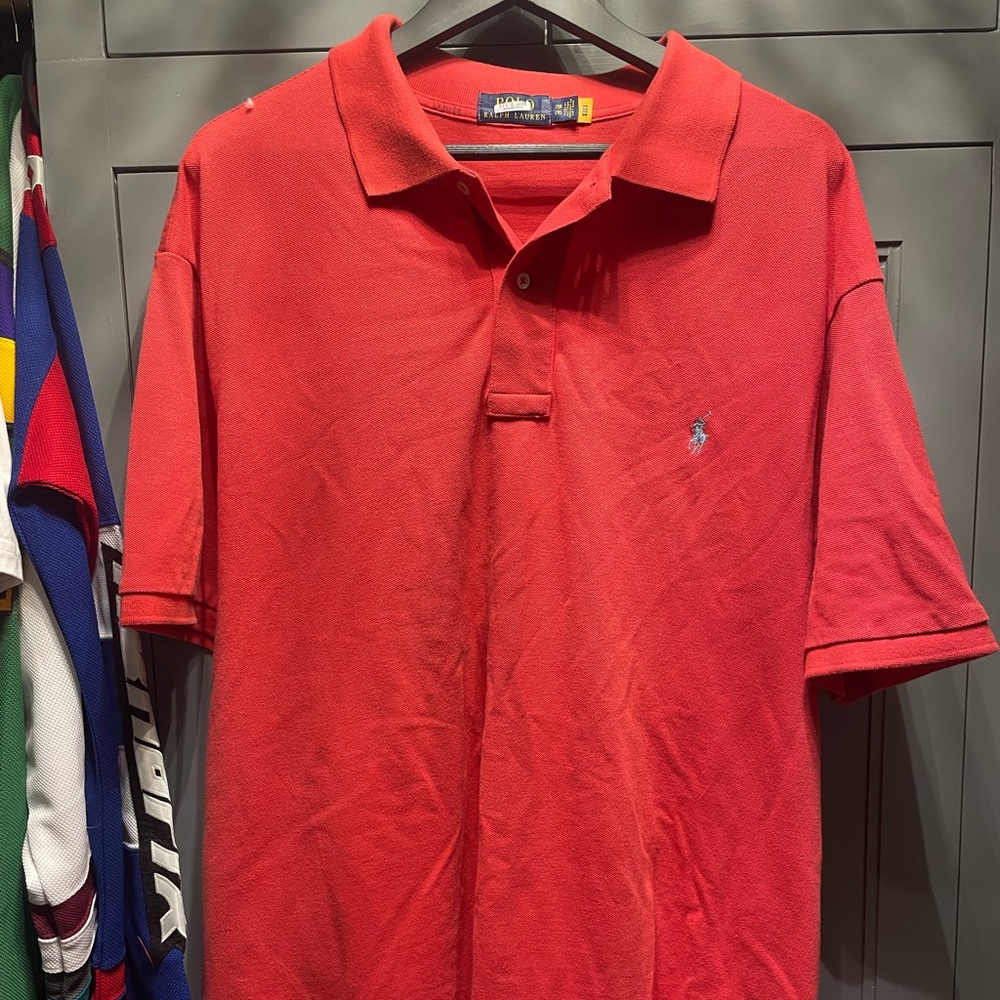 Ralph Lauren Polo, 2XB, watermelon red